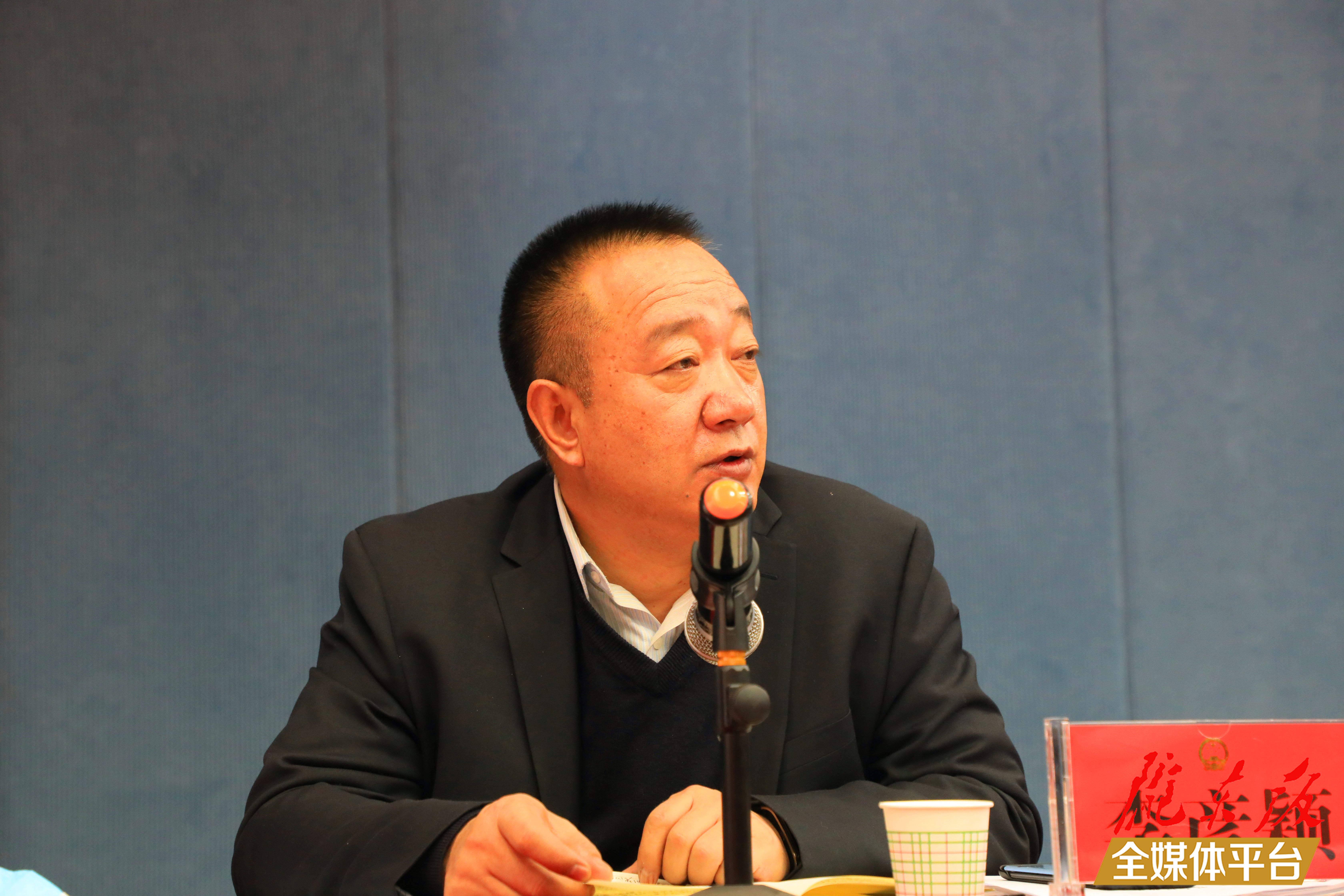 人大代表李彥穎參加分組審議時(shí)發(fā)言。