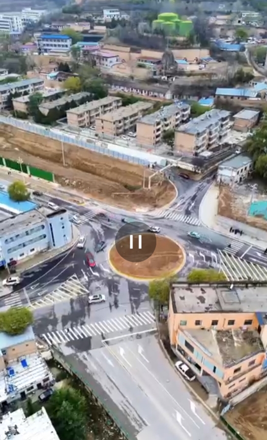 【V視】破堵！慶城新區(qū)路口“變身”