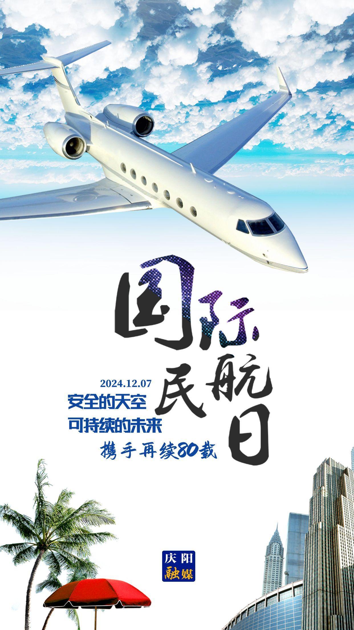 【微海報(bào)】國際民航日 | 安全的天空 可持續(xù)的未來
