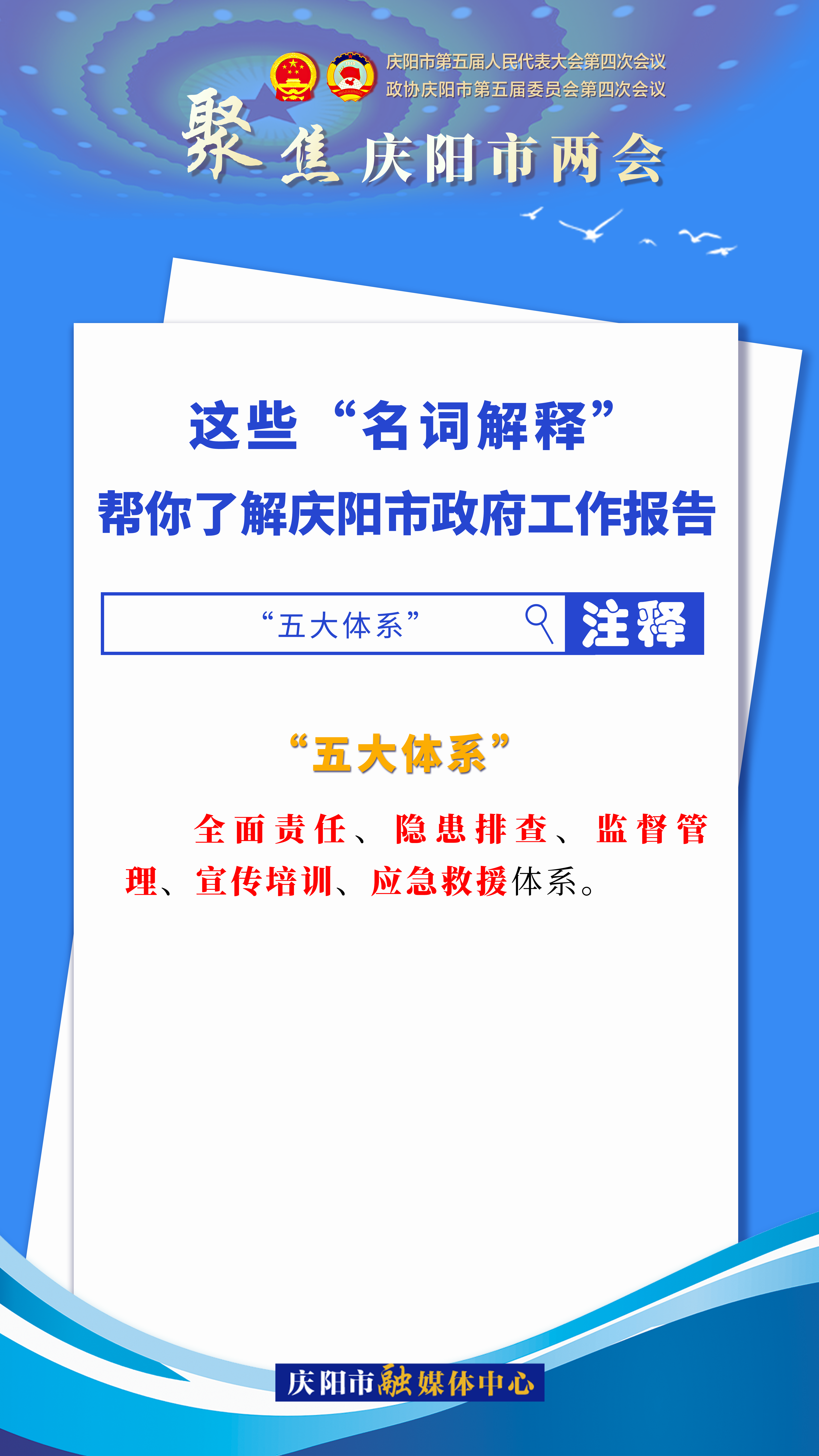 海報(bào)｜這些“名詞解釋”，幫你了解慶陽市政府工作報(bào)告（6）