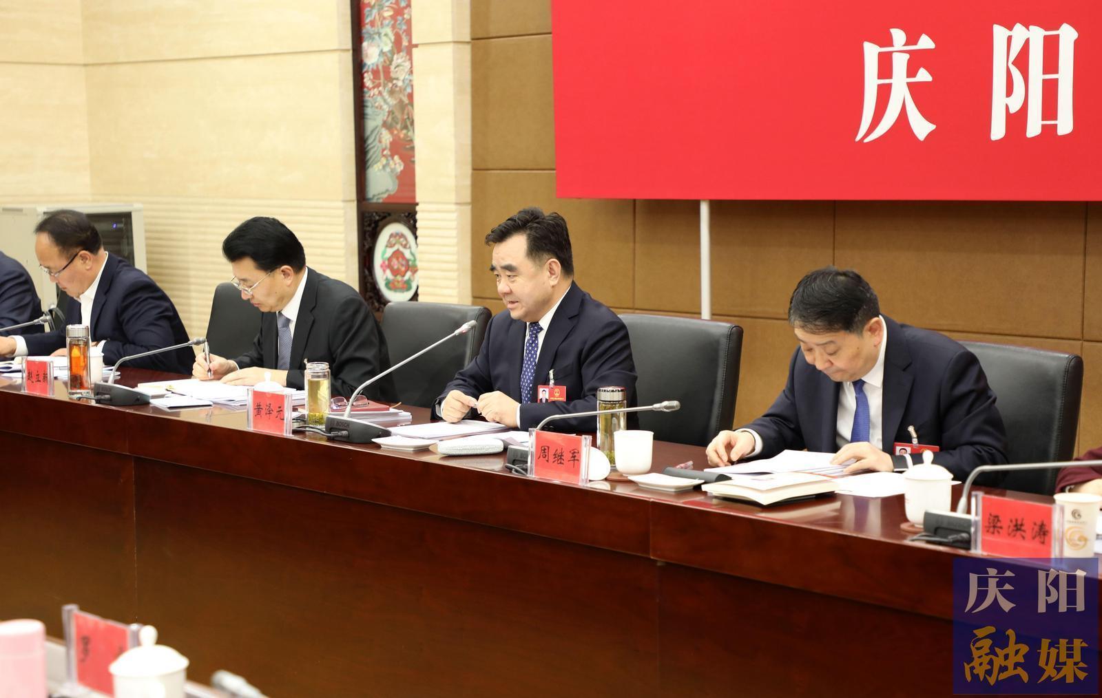 黃澤元在審議省政府工作報告時說 以實干實績奮力推動革命老區(qū)高質(zhì)量發(fā)展 以慶陽一域之進為全省發(fā)展大局多作貢獻