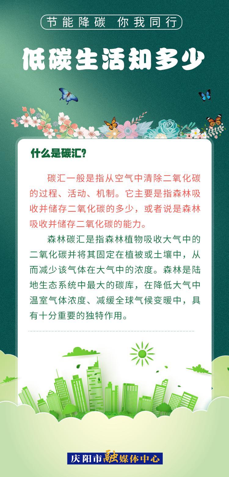 【節(jié)能降碳 你我同行】低碳生活知多少（5）：什么是碳匯？